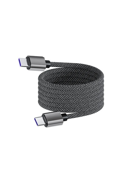 Choice كابل شحن سريع مغناطيسي من النوع C إلى C بطول 1 متر، كابل بيانات USB C ...
