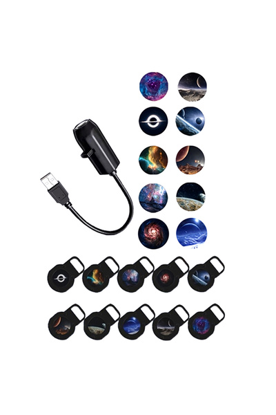 Choice مصباح إسقاط ضوئي LED بحجم واحد 【AN】【NH】، ضوء واحد + 10 صور قابلة للتغي...
