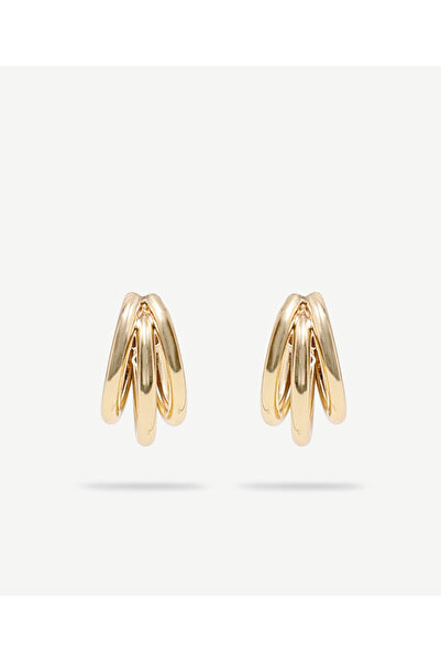 Yargıcı Three Row Earrings