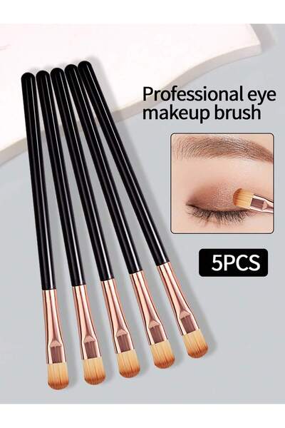 choice2 5PCS Oblate The Line Brush Ultra-thin Lip Line Eyebrow Concealer Brus...
