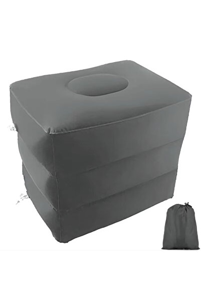choice2 Gray Kids Flight Sleeping Footrest Pillow Resting Pillow On Airplane ...