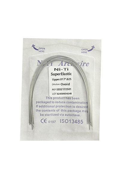 Choice12 17x25 Upper 10pcs/Pack AG Dental Orthodontic Arch Wires NITI Round /...