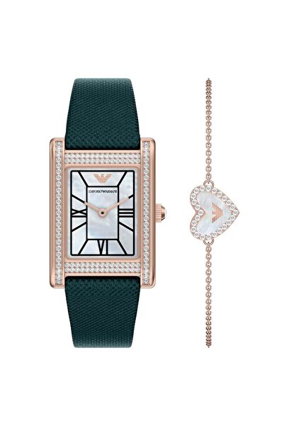 Emporio Armani AR80085SET Kadın Kol Saati ve Bileklik Seti