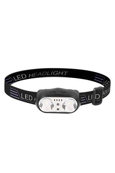 Choice B 1PC USB Rechargeable LED Sensor Headlamp COB Headlight Head Torch Wo...