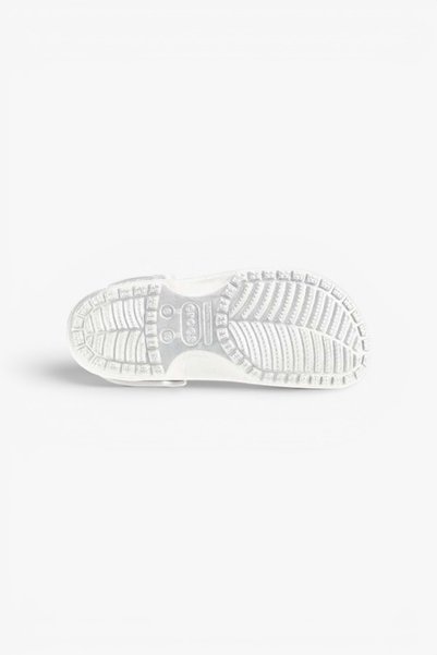 Crocs Classic Unisex White Slippers - 10001