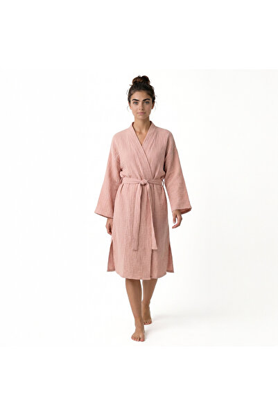 Home Harmony Kimono 4 Kat Müslin Bornoz