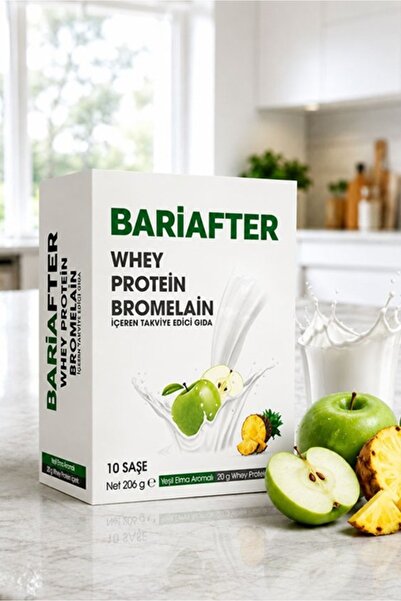 sarus sante BARİAFTER – Whey Protein & Bromelain İçeren Takviye Edici Gıda (Ö...