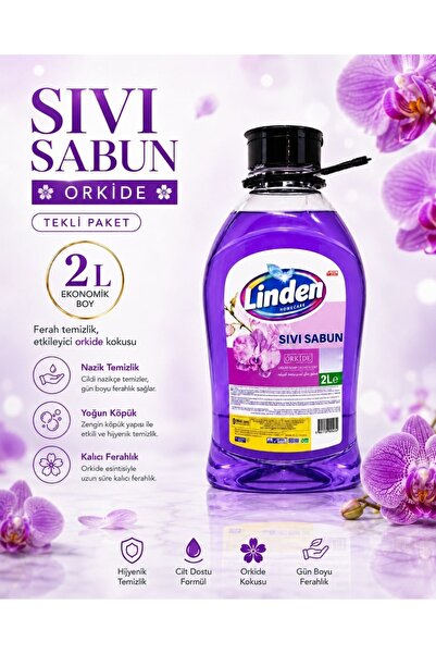 Linden Liquid Soap 2000 ml Orchid