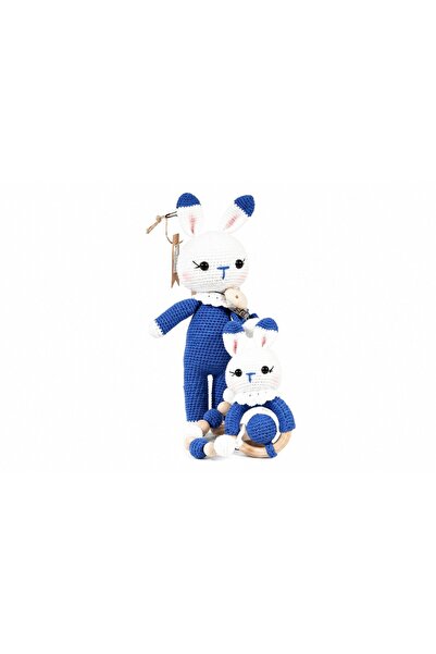Komek Sepeti Amigurumi Tavşancık Set