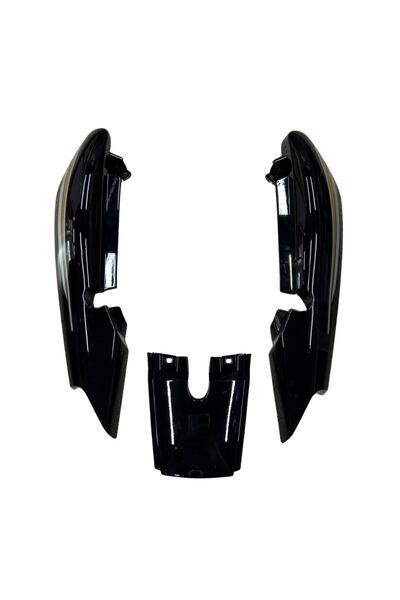 Yamaha YBR 2004-2009 SAĞ SOL SELE ALTI ARKA STOP ÜSTÜ TAKIM SİYAH İTHAL