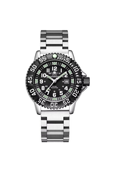 Choice3 silvery steel ADDIESDIVE Luxury Men's Quartz Watch Outdoor Sports Lum...