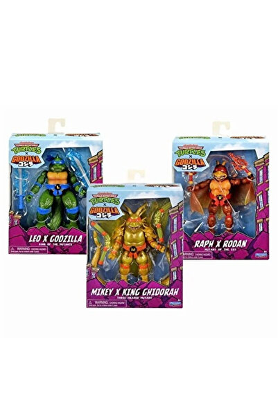 Playmates TMNT x Godzilla Collaboration Assorted Figure, 1 Piece