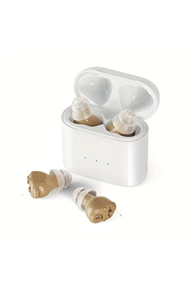 Choice1 SKIN Wireless Rechargeable OTC Hearing Aids with Magnetic Charging Ca...