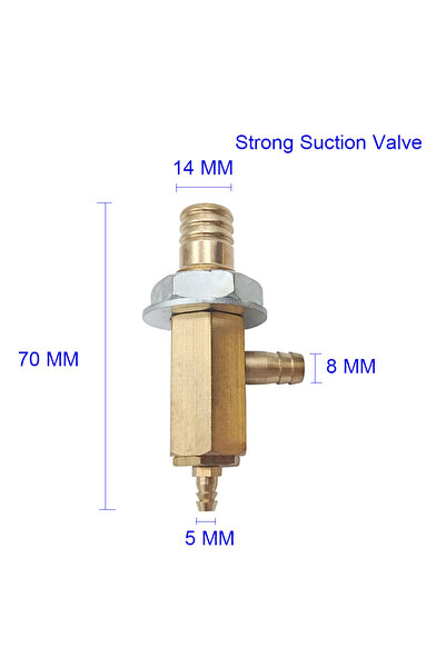 Choice25 Strong Suction Valve JNSUR Dental Unit Metal Spare Parts Water Valve...