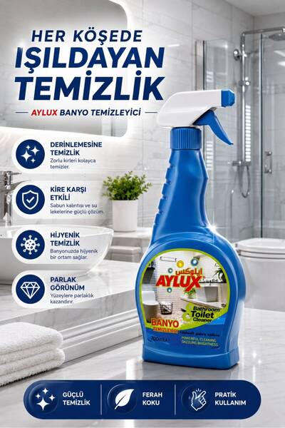aylux Banyo Ve Tuvalet Temizleyici 700 ML