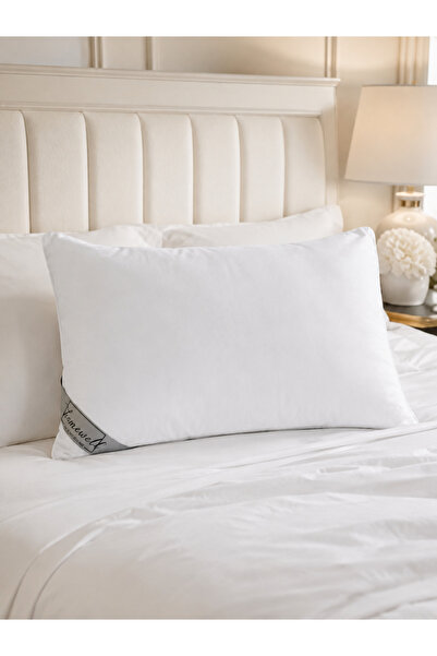 homewell White 100% Pure Bamboo Pillow 50X70 cm Hypoallergenic with Extra Cover