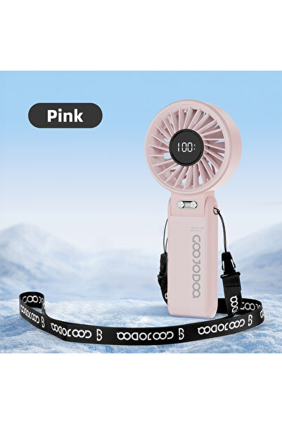 Choice3 GOOJODOQ Pink GOOJODOQ Portable Versatile Mini Fan Quiet and High-spe...