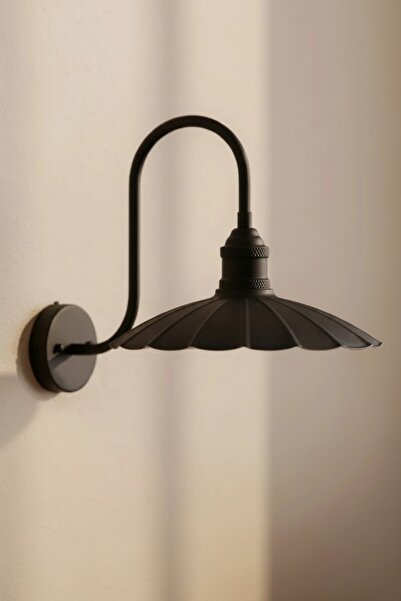 Bamyum Risso Black Color Sconce Single Wall Lamp Living Room Corridor Restaur...