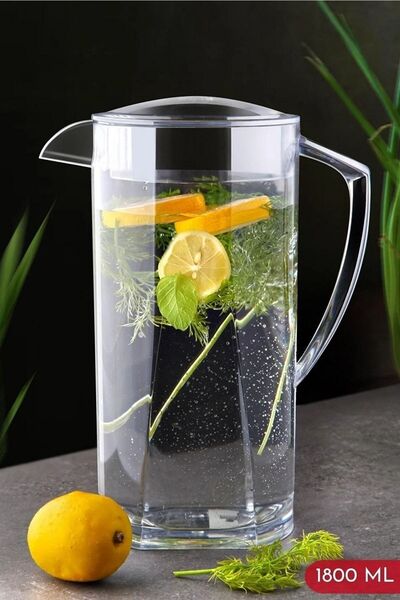 Open Home Concept Tropik Kristal 1800 Ml Ayran, Limonata Vb. Sürahi