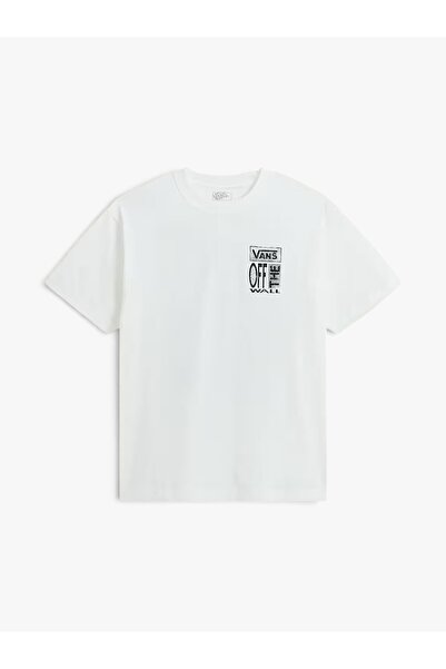 Vans Erkek Cut and Paste SS Tee VN000WUX-WHT1