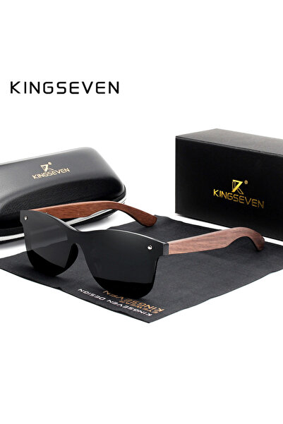 choice2 With Leather Case black walnut wood KINGSEVEN 2024 Luxury Walnut Wood...