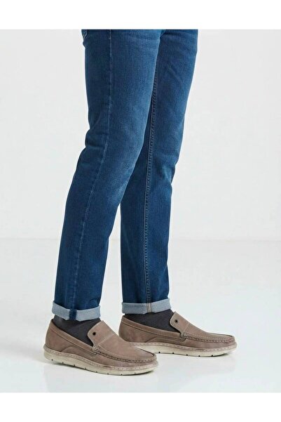 Slope Men's Casual Shoes Without Laces Inside and Out Genuine Leather Comfort...