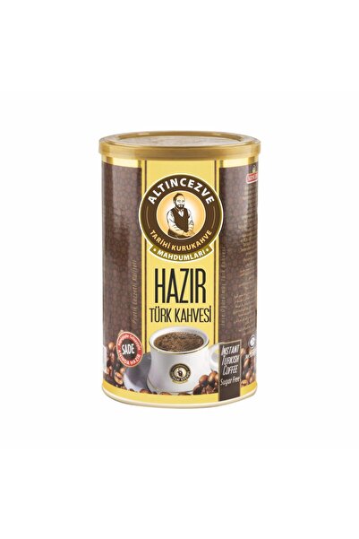 Altıncezve Hazır Türk Kahvesi Sade (Şekersiz) Teneke 500 Gr