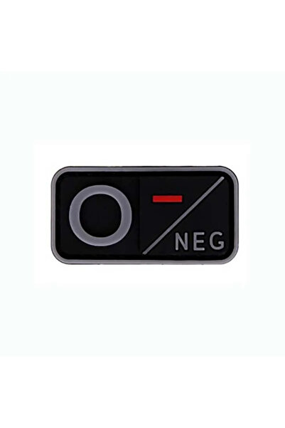 Choice29 Gray O NEG 5*2.5CM 3D Blood Group Badge Patch A+ B+ AB+ O+ A- B- AB-...