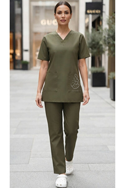 ABSHIR Professional Housemaid/Baby sitter/Khadama/Nanny Uniform Set,SHORT Sle...