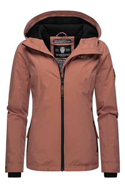 Marikoo Übergangsjacke Brombeere