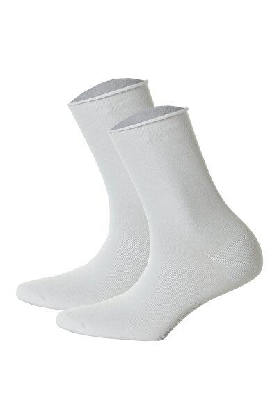 Hudson 2 Paar Damensocken – Strumpf Rollrand Einfarbig Einfaches Paket