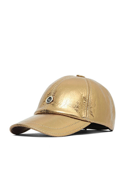 Bueno Shoes Bronze Shiny Leather Women's Hat