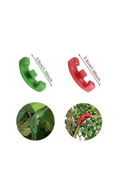 Choice6 30 Pcs Mixing colors 10-100PCS 90 Degree Plant Benders LST Clips, Low...