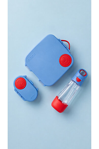 Bbox Shiny Blue Set 3 pieces: Lunch Box, Bottle, and Snack box (back to schoo...
