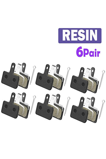 Choice 6pair TESNO Bike Resin Disc Brake Pads - Wear-resistant Hydraulic Brak...
