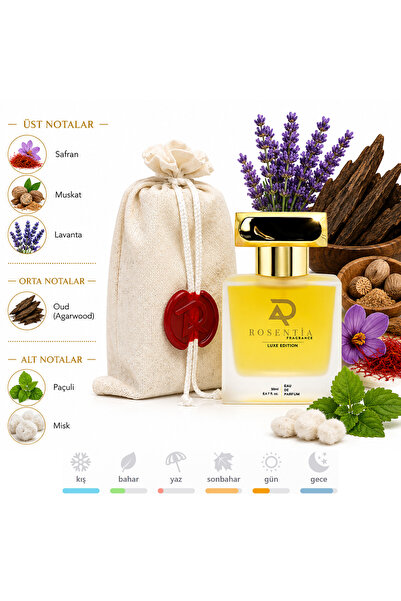 Rosentia LUXE EDITION LX23 OUD FOR GREATNES MUADİLİ UNISEX PARFÜM