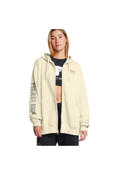 Under Armour ΠΡΟΤΕΪΝΗΣΗ ΡΟΚ W HWT FZ HARD AT WRK 1386446-273 Εκρού