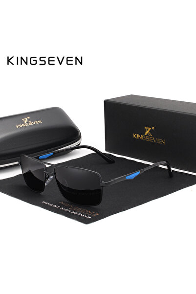 Choice Black Gray KINGSEVEN Brand Designer Polarized Sunglasses For Driving M...
