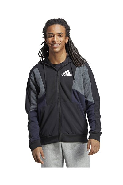 adidas Αθλητικά ρούχα M ESS CB FZ HD HY5936 Μαύρο S