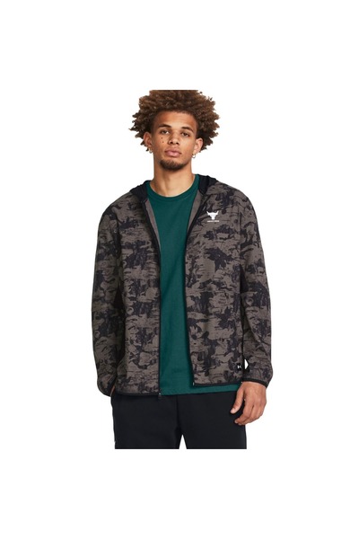 Under Armour PJT RCK ISO TIDE HYBRID JKT 1383215-176 Καφέ