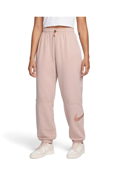 Nike W NSW SWSH FLC HR JOGGER DM6205-601 Ροζ