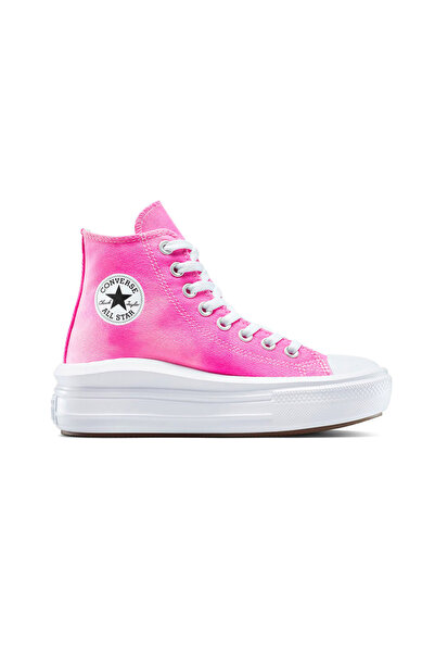 Converse ΤΣΑΚ ΤΕΪΛΟΡ ΑΛΛ Σταρ Μούβ Πλατφόρμα Κόλορ Σπλας A11817C Ροζ