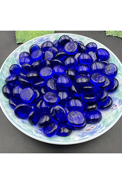 Choice1 15-17mm 200g 50g/100g/200g Vibrant Blue- Glass Beads, 15-17mm - Ideal...