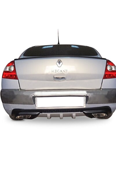 Universal Renault Megane 2 Difüzör Arka Tampon Çift Egzoz Çıkışlı