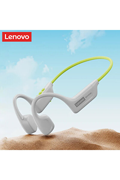 Choice1 Lenovo Grey Green S102 Bone Conduction Bluetooth V6.0 Earphones Wirel...