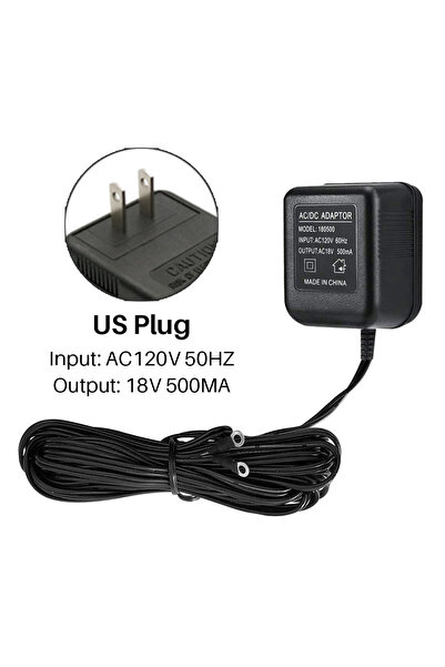 choice2 US Plug 18V AC Power Adapter 220V-240V Transformer Charger For Wifi W...