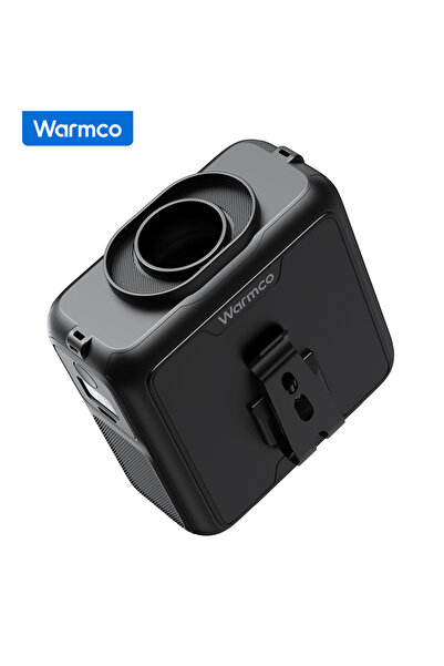 Choice Black 10000mAh Warmco Portable Fan 10000mAh Rechargeable Mini Waist Fa...