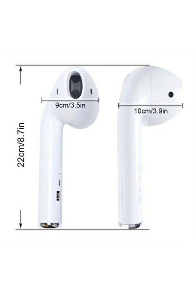Choice WHITE Oversized Giant Bluetooth Headset Speaker for AirPods Pro Model ...