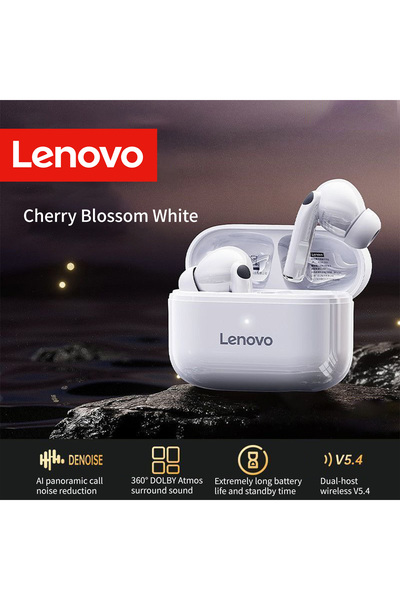 Choice Lenovo Ivory Wireless Bt5.4 Low Latency Earbuds with Mic Hd Call Noise...