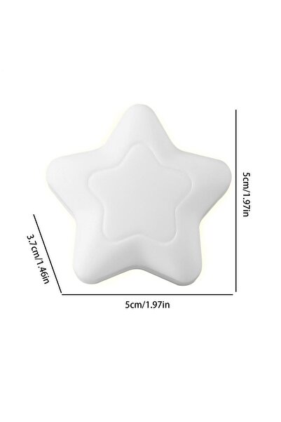 Choice warm light USB Night Light Star Shaped LED Bedside Night Light USB Cha...